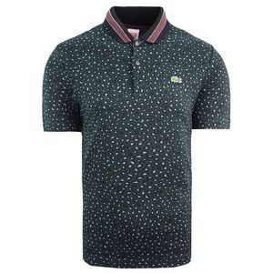 Lacoste LIVE Men’s Funky Leopard Print Polo ✨